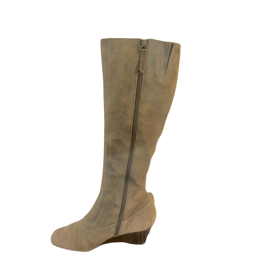 Cole Haan Taupe Ankle Booties